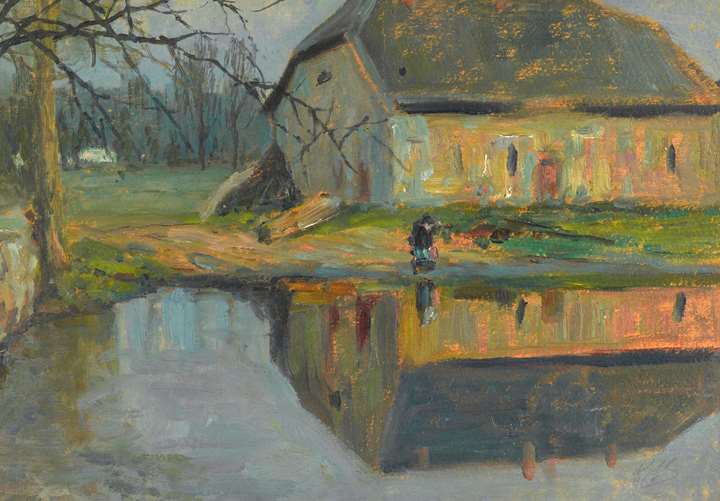 Landscape with a Barn